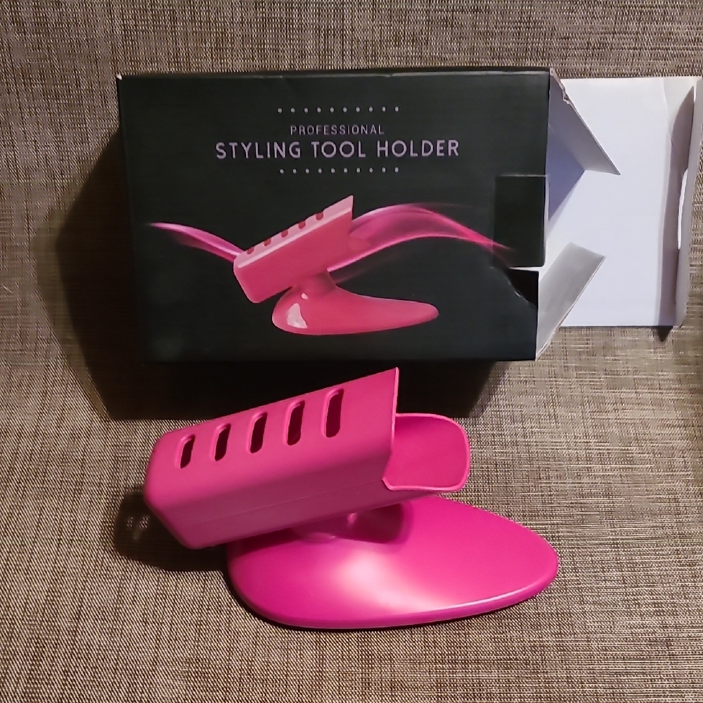 Pink Professional Styling Tool Holder